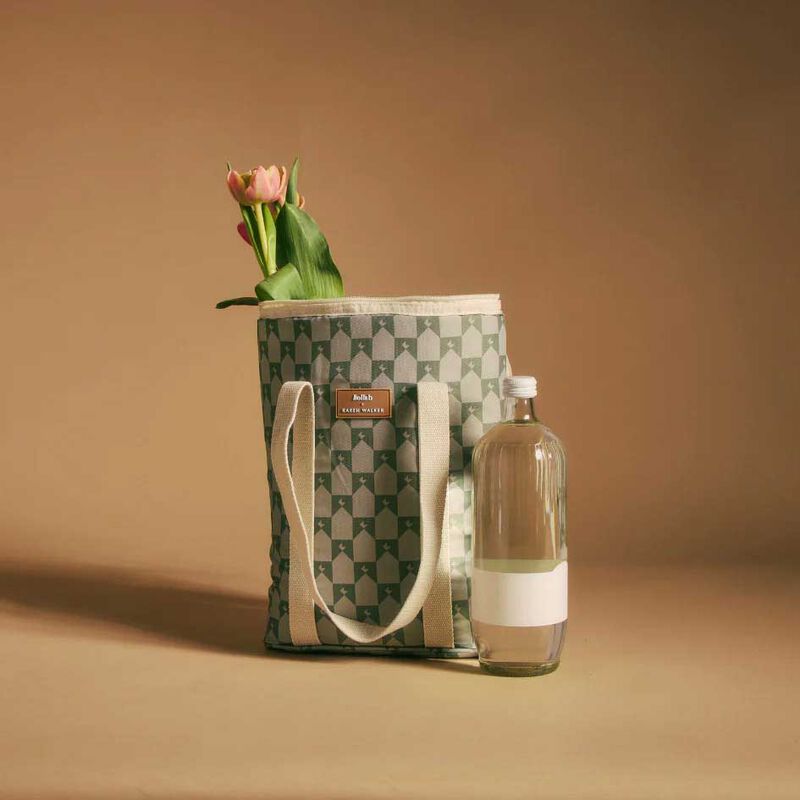 Kollab X Karen Walker Wine Cooler Bag Sage Monogram image number 1